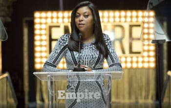 EMPIRE: Cookie (Taraji P. Henson) leads a showcase in the "Our Dancing Days" episode airing Wednesday, Feb. 18 (9:01-10:00 PM ET/PT) on FOX. ©2014 Fox Broadcasting Co. CR: Chuck Hodes/FOX