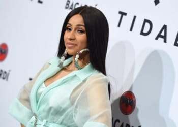Hip-hop artist Cardi B attends the Stream TIDAL X: Brooklyn Benefit Concert at Barclays Center of Brooklyn on October 17, 2017 in New York.  / AFP PHOTO / ANGELA WEISS        (Photo credit should read ANGELA WEISS/AFP/Getty Images)