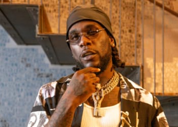 In this Wednesday, Aug. 14, 2019 photo, recording artist Burna Boy poses for a portrait in New York. (Photo by Andy Kropa/Invision/AP)