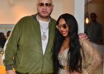 MIAMI, FL - FEBRUARY 22:  Fat Joe and Ashanti backstage at James L Knight Center on February 22, 2018 in Miami, Florida.  (Photo by Johnny Louis/Getty Images)
