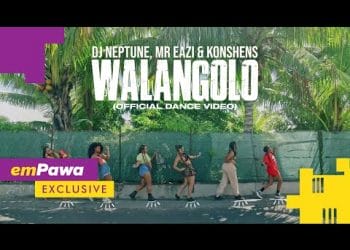 DJ Neptune, Mr Eazi Walangolo Dance Video