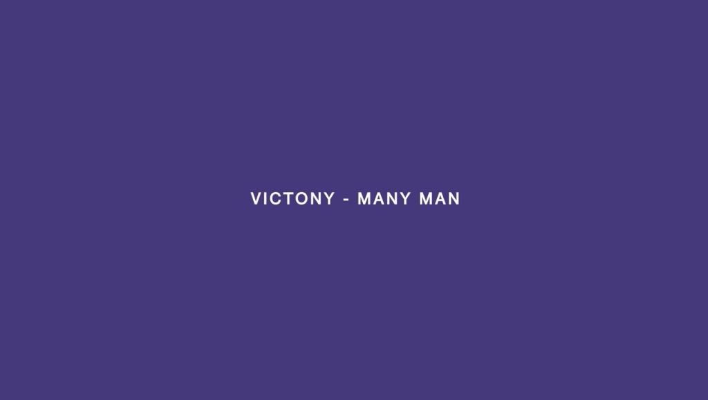 Victony Many Man
