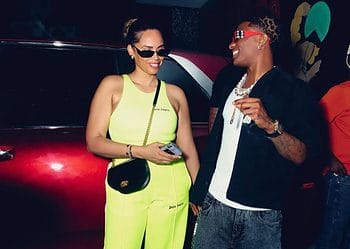 Fans React As Wizkid And Jada Step Out Together In Ghana