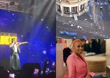 Watch Moment Asake Paused Lagos Show To Pay Tribute To UK-Concert Lost Lives