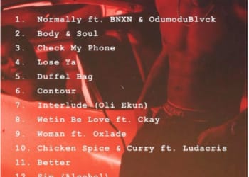Joeboy Body & Soul Album Tracklist